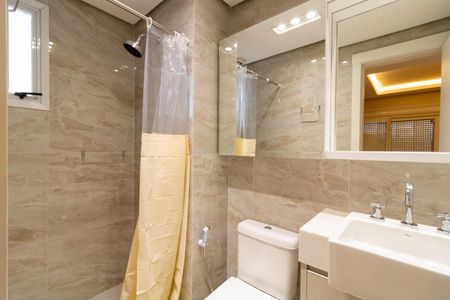Apartamento para alugar com 81m², 3 quartos e 2 vagas Apartamento para alugar com 81m², 3 quartos e 2 vagasBanheiro da Suíte
