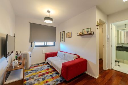 Sala de apartamento para alugar com 1 quarto, 25m² em Bela Vista, São Paulo