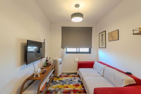 Sala de apartamento para alugar com 1 quarto, 25m² em Bela Vista, São Paulo