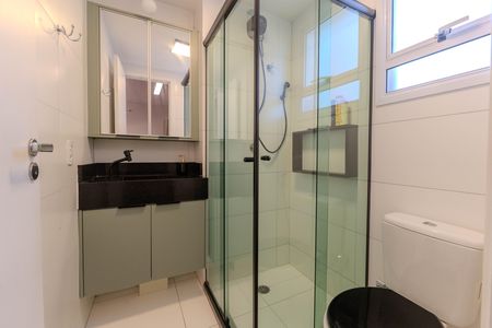 Banheiro de apartamento para alugar com 1 quarto, 25m² em Bela Vista, São Paulo