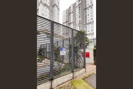 Apartamento para alugar com 50m², 2 quartos e 1 vagaFachada + plaquinha