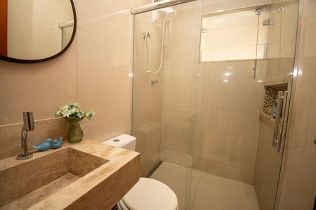 Apartamento para alugar com 59m², 3 quartos e 1 vaga Apartamento para alugar com 59m², 3 quartos e 1 vagaBanheiro