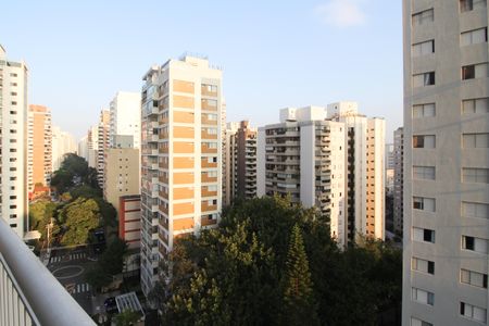 Vista de apartamento para alugar com 1 quarto, 74m² em Moema, São Paulo