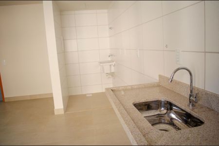 Cozinha de apartamento à venda com 2 quartos, 64m² em Setor Bueno, Goiânia