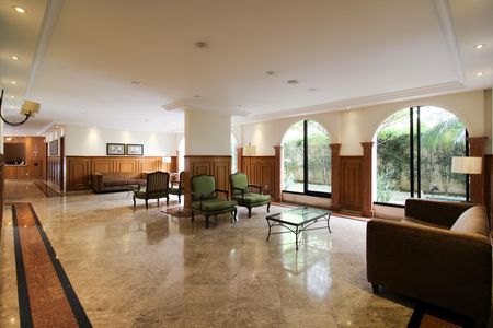 Apartamento para alugar com 34m², 1 quarto e 1 vagaHall