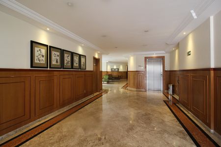 Apartamento para alugar com 34m², 1 quarto e 1 vagaHall