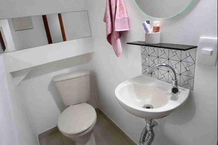 Casa de condomínio à venda com 122m², 1 quarto e 2 vagas Casa de condomínio à venda com 122m², 1 quarto e 2 vagasLavabo