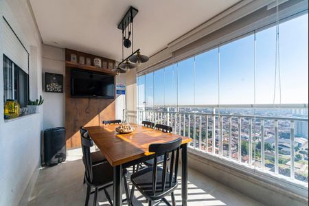Varanda da Sala de apartamento à venda com 3 quartos, 94m² em Centro, São Bernardo do Campo