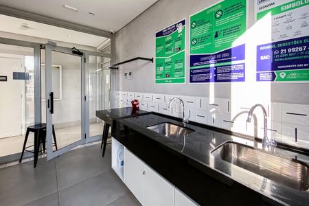 Studio para alugar com 32m², 1 quarto e sem vaga Studio para alugar com 32m², 1 quarto e sem vagaLavanderia