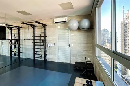 Studio para alugar com 32m², 1 quarto e sem vaga Studio para alugar com 32m², 1 quarto e sem vagaAcademia