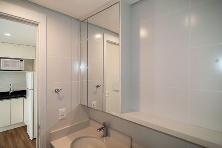 Apartamento para alugar com 31m², 1 quarto e sem vaga Apartamento para alugar com 31m², 1 quarto e sem vagaBanheiro