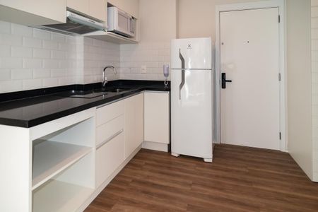Apartamento para alugar com 31m², 1 quarto e sem vaga Apartamento para alugar com 31m², 1 quarto e sem vagaStudio / Cozinha
