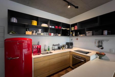 Cozinha de kitnet/studio à venda com 1 quarto, 45m² em Vila Mariana, São Paulo