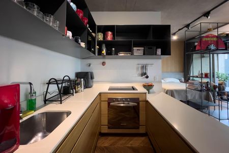 Cozinha de kitnet/studio à venda com 1 quarto, 45m² em Vila Mariana, São Paulo