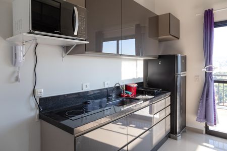 Studio à venda com 33m², 1 quarto e sem vagaCozinha