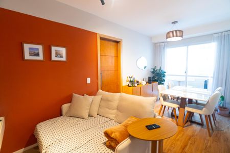 Sala de apartamento à venda com 1 quarto, 40m² em Vila Fachini, São Paulo