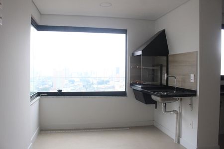 Varanda de apartamento à venda com 3 quartos, 93m² em Campestre, Santo André