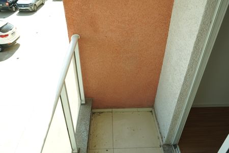 Varanda da sala de apartamento para alugar com 2 quartos, 51m² em Vila Nova Manchester, São Paulo