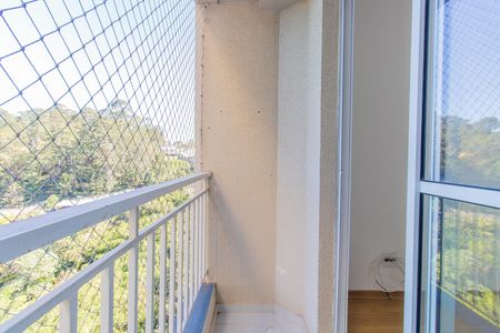 Varanda da Sala de apartamento para alugar com 2 quartos, 48m² em Chácara Granja Velha, Cotia
