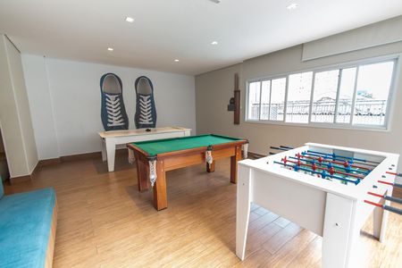 Apartamento à venda com 48m², 2 quartos e 1 vaga Apartamento à venda com 48m², 2 quartos e 1 vagaSala de jogos
