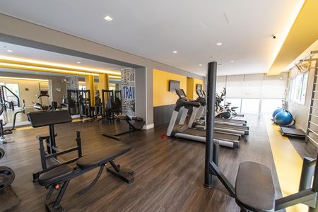 Apartamento à venda com 48m², 2 quartos e 1 vaga Apartamento à venda com 48m², 2 quartos e 1 vagaÁrea comum - Academia