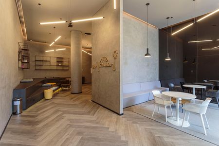 Área comum de kitnet/studio para alugar com 1 quarto, 46m² em Vila Olímpia, São Paulo