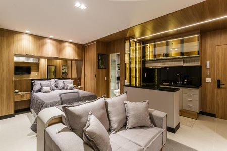 Studio para alugar com 46m², 1 quarto e 1 vaga Studio para alugar com 46m², 1 quarto e 1 vagaStudio