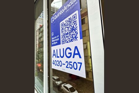 Apartamento para alugar com 21m², 1 quarto e sem vaga Apartamento para alugar com 21m², 1 quarto e sem vagaInstalação da Placa