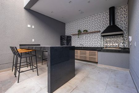Apartamento à venda com 51m², 1 quarto e 1 vagaChurrasqueira