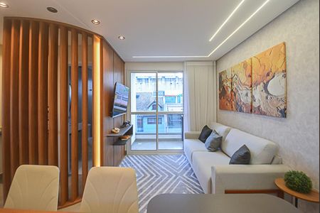 Sala / cozinha de apartamento à venda com 2 quartos, 53m² em Jardim do Mar, São Bernardo do Campo