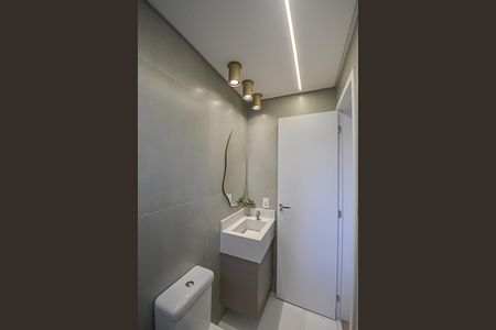 Banheiro da Suíte de apartamento à venda com 2 quartos, 53m² em Jardim do Mar, São Bernardo do Campo
