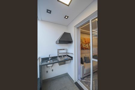 Sacada da Sala de apartamento à venda com 2 quartos, 53m² em Jardim do Mar, São Bernardo do Campo
