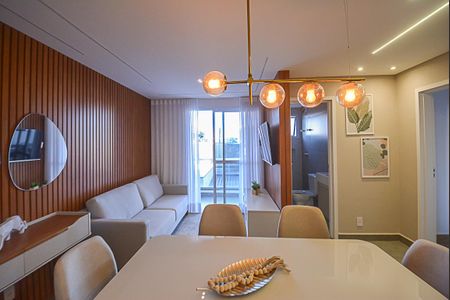 Sala/Cozinha  de apartamento à venda com 2 quartos, 53m² em Jardim do Mar, São Bernardo do Campo