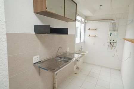 Cozinha de apartamento para alugar com 2 quartos, 40m² em Campo Grande, Rio de Janeiro