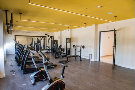 Studio para alugar com 26m², 1 quarto e sem vaga Studio para alugar com 26m², 1 quarto e sem vagaÁrea comum - Academia