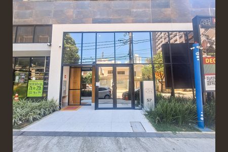Studio para alugar com 26m², 1 quarto e sem vaga Studio para alugar com 26m², 1 quarto e sem vagaFachada