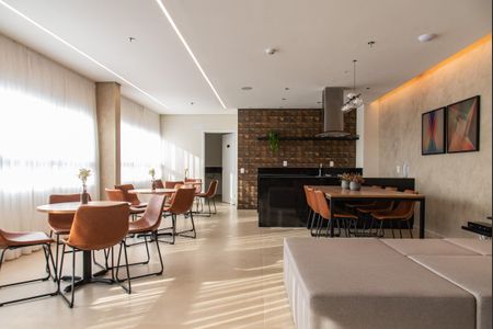 Studio para alugar com 26m², 1 quarto e sem vaga Studio para alugar com 26m², 1 quarto e sem vagaÁrea comum - Salão de festas