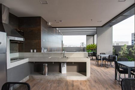 Studio para alugar com 26m², 1 quarto e sem vaga Studio para alugar com 26m², 1 quarto e sem vagaÁrea comum - Churrasqueira