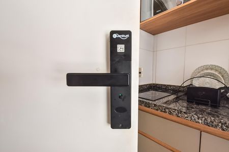 Studio para alugar com 26m², 1 quarto e sem vaga Studio para alugar com 26m², 1 quarto e sem vagaFechadura digital