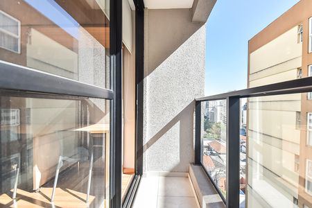 Varanda de kitnet/studio para alugar com 1 quarto, 26m² em Vila Mariana, São Paulo