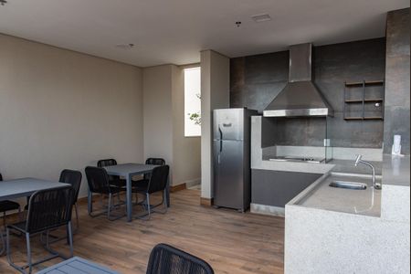 Studio para alugar com 26m², 1 quarto e sem vaga Studio para alugar com 26m², 1 quarto e sem vagaÁrea comum - Churrasqueira