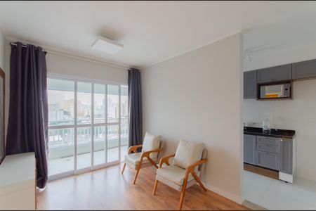 Sala de apartamento para alugar com 1 quarto, 45m² em Cambuci, São Paulo