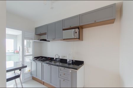 Cozinha de apartamento para alugar com 1 quarto, 45m² em Cambuci, São Paulo
