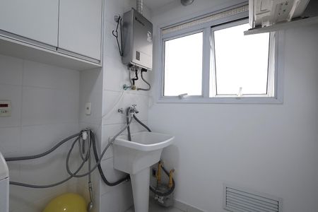 Área de Serviço de apartamento à venda com 2 quartos, 92m² em Jardim, Santo André