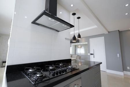 Cozinha de apartamento à venda com 2 quartos, 92m² em Jardim, Santo André