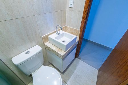 banheiro de apartamento à venda com 2 quartos, 72m² em São Tomaz, Belo Horizonte