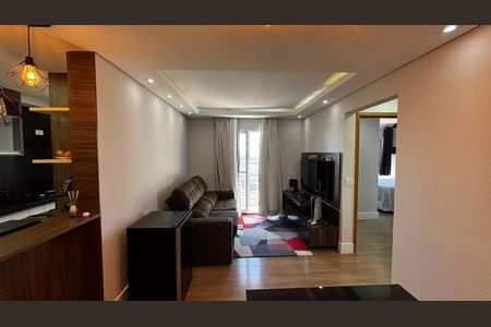 Sala - Sala de Jantar  de apartamento à venda com 2 quartos, 66m² em Parque Sao Vicente, Santo André