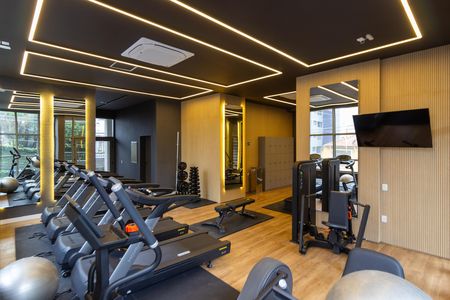 Apartamento para alugar com 78m², 2 quartos e 1 vaga Apartamento para alugar com 78m², 2 quartos e 1 vagaÁrea comum - Academia