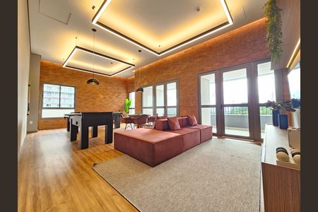 Studio para alugar com 61m², 2 quartos e 1 vaga Studio para alugar com 61m², 2 quartos e 1 vagaÁrea comum - Salão de festas