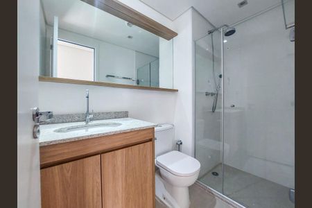 Studio para alugar com 61m², 2 quartos e 1 vaga Studio para alugar com 61m², 2 quartos e 1 vagaBanheiro